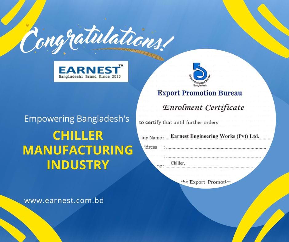 Export Promotion Bureau’s Enrollment certificate to Earnest.